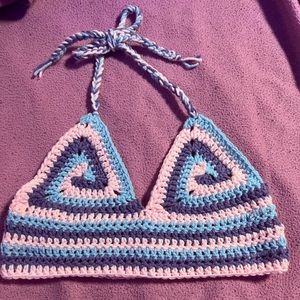 handmade crochet halter top